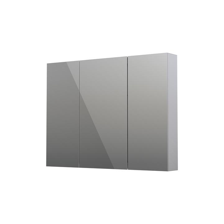 NEO SZAFKA LUSTRZANA 100 CM TROJE DRZWI CHROM POŁYSK OR00-SGL3D-100-99