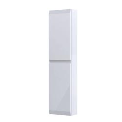 BRYLANT UNI - SZAFKA WYSOKA BOCZNA 40 CM DWOJE DRZWI KOLOR: BIAŁY POŁYSK  UNIWERSALNA  OR36-SB2D-40-1-V3