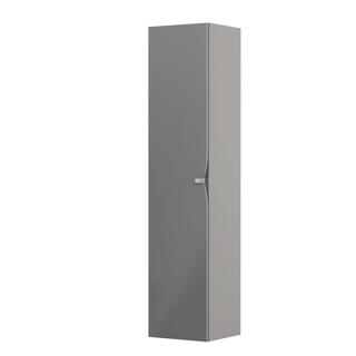 SIENA - SZAFKA WYSOKA BOCZNA 35CM, JEDNE DRZWI, KOLOR: CIEPŁY SZARY MAT,   OR45-SB1D-35-12