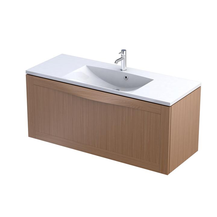 SKAGEN - SZAFKA PODUMYWALKOWA 120 CM, JEDNA SZUFLADA,DĄB NATURALNY  OR49-SD1S-120-80