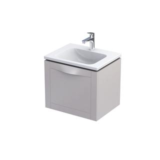 SKAGEN - SZAFKA PODUMYWALKOWA 60 CM, JEDNA SZUFL.,PIASKOWY MAT,DODATKOWA SZUFL. WEWN.  OR49-SD1S-60-10