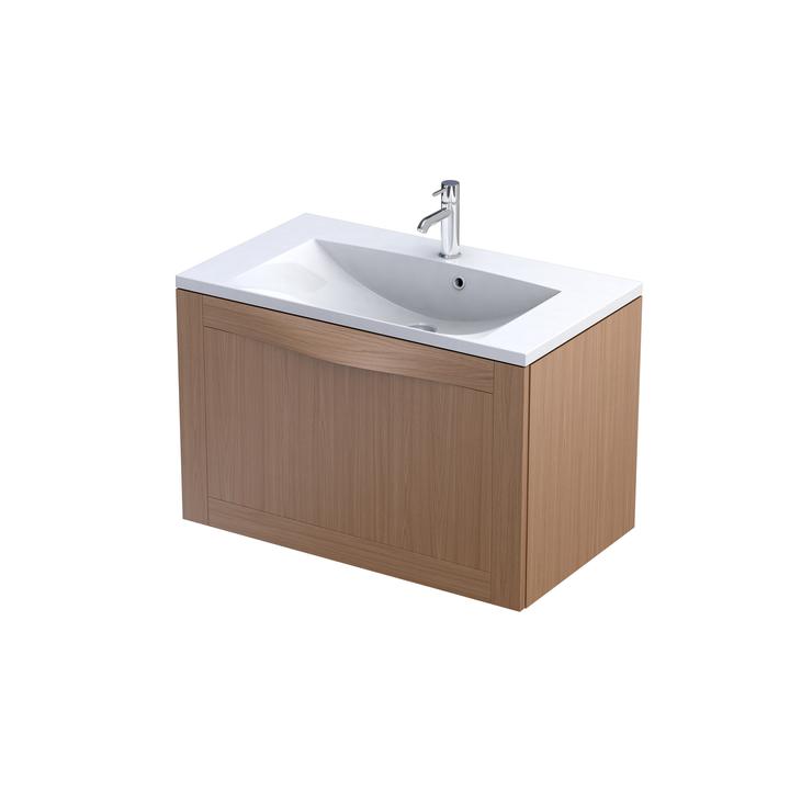 SKAGEN - SZAFKA PODUMYWALKOWA 80 CM, JEDNA SZUFL.,DĄB NATURALNY ,DODATKOWA SZUFL. WEWN.  OR49-SD1S-80-80