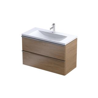 ETNA C- SZAFKA PODUMYWALKOWA 80CM,DWIE SZUFLADY KOLOR DĄB KAMIENNY, KOMPAKTOWA OR52C-SD2S-80-78