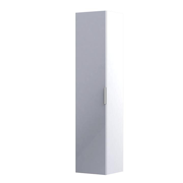 ETNA-SZAFKA WYSOKA BOCZNA 35CM., JEDNE DRZWI KOLOR: BIAŁY POŁYSK, BEZ UCHWYTÓW, UNIWERSALNA L/P OR52-SB1D-35-1