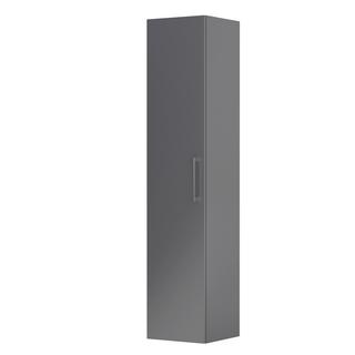 GEO- SZAFKA WYSOKA BOCZNA 35 CM., JEDNE DRZWI KOLOR: GRAFIT MAT KI01-SB1D-35-6