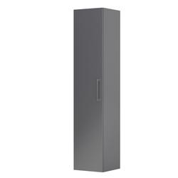 GEO- SZAFKA WYSOKA BOCZNA 35 CM., JEDNE DRZWI KOLOR: GRAFIT MAT KI01-SB1D-35-6