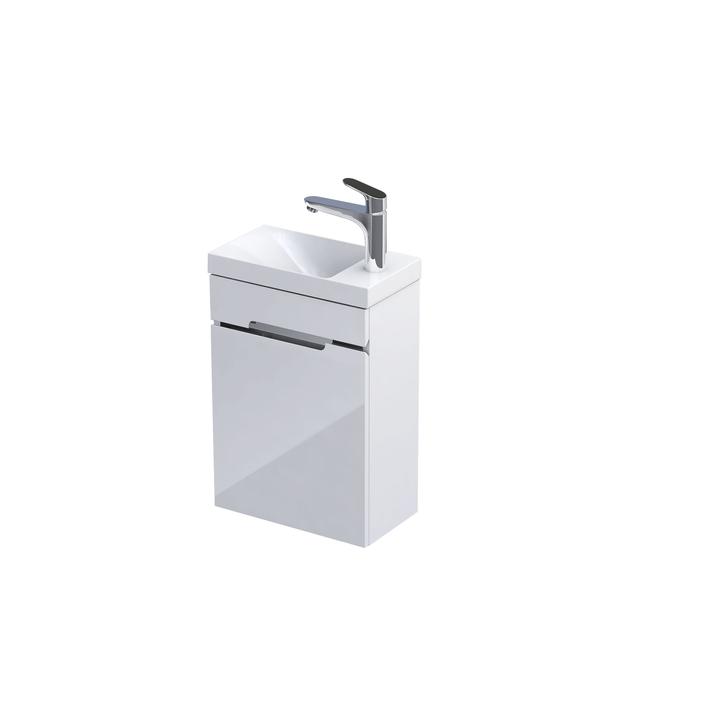 SILVER UNI - ZESTAW MEBLOWY  40 CM ZESTAW SZAFKA Z UMYWALKĄ 40 CM,  OR33-ZD1D-40-1