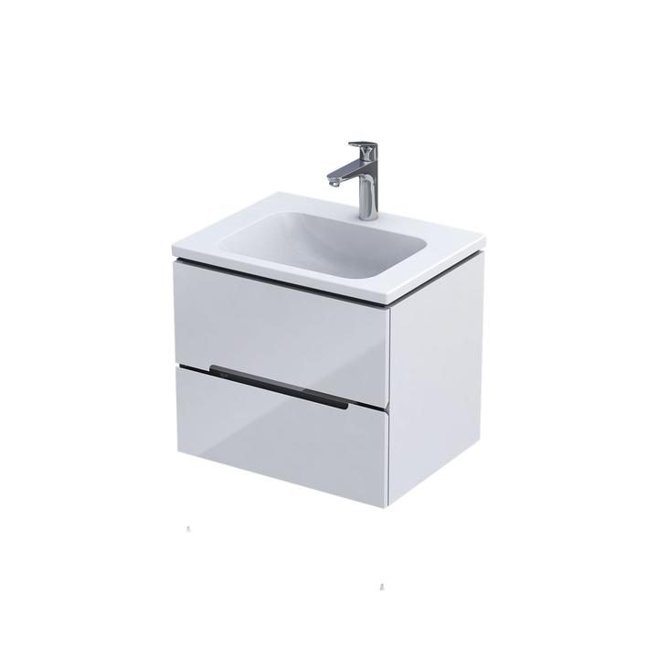 SZAFKA PODUMYWALKOWA SILVER UNI 60 CM BIAŁY POŁYSK OR33-SD2S-60-1-V3