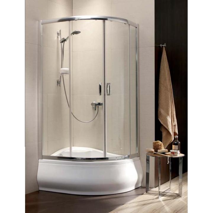 PREMIUM PLUS E 100X80X190 CHROM/PRZEJRZYSTE 30491-01-01N