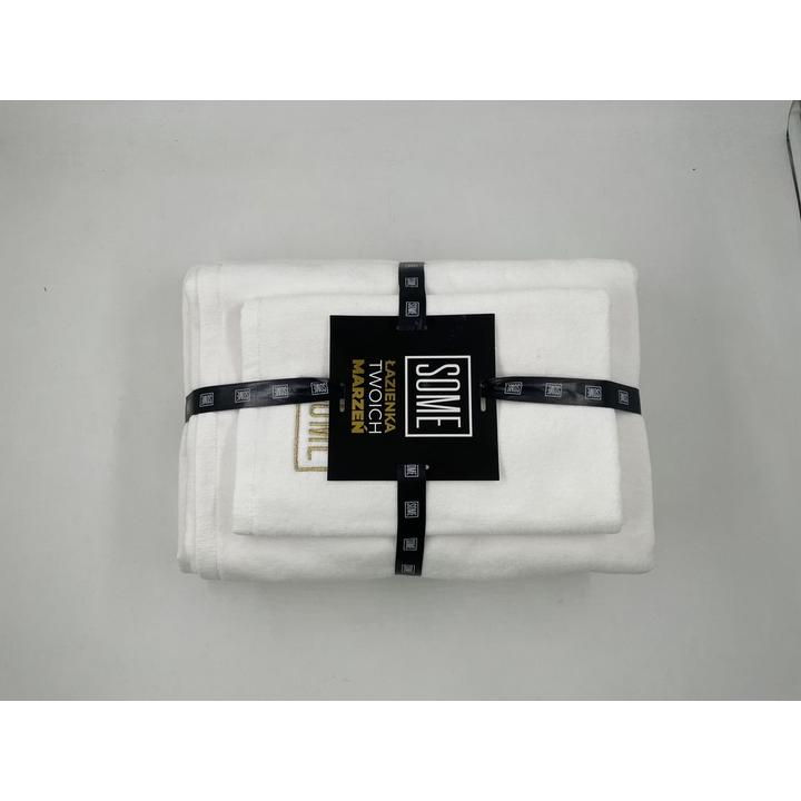 SOME KOMPLET RĘCZNIKÓW PREMIUM WHITE 30x50cm+50X100cm+70X140cm 800gsm BTW0480AA-3