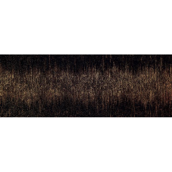 DEKOR ŚCIENNY STARDUST BLACK 32,8X89,8 GAT.1