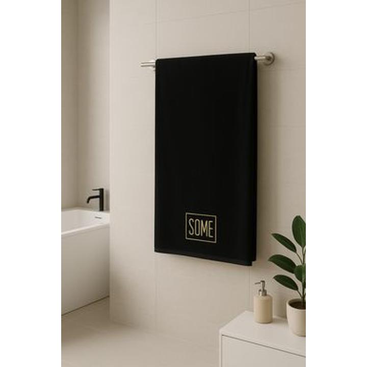 RĘCZNIK PREMIUM SOME BLACK 70x140cm 800gsm BTW0480BA