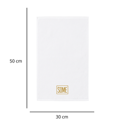 RĘCZNIK PREMIUM SOME WHITE 30x50cm 800gsm BTW0480AA  kpl.3szt