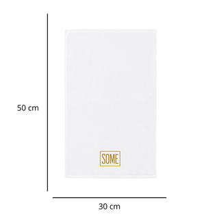 RĘCZNIK PREMIUM SOME WHITE 30x50cm 800gsm BTW0480AA  kpl.5szt