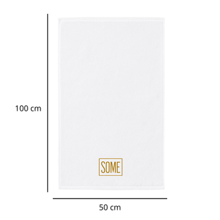 RĘCZNIK PREMIUM SOME WHITE 50x100cm 800gsm BTW0480AA kpl.2szt