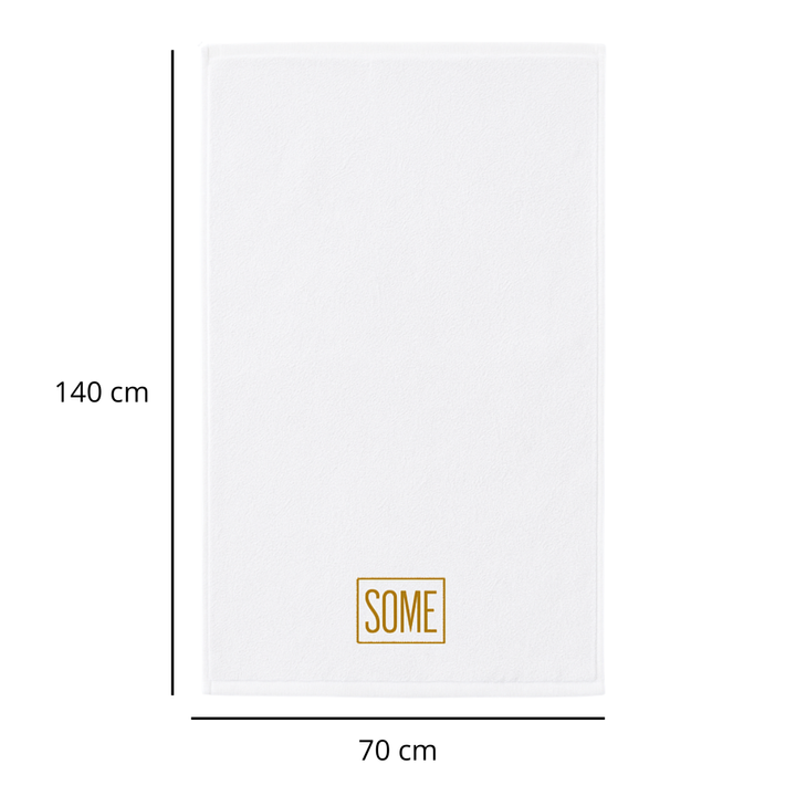 RĘCZNIK PREMIUM SOME WHITE 70x140cm 800gsm BTW0480AA kpl.3szt