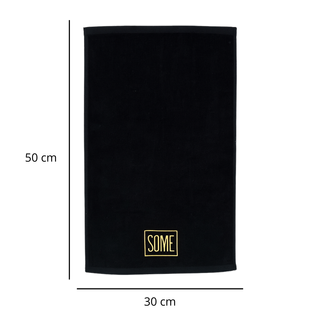 RĘCZNIK PREMIUM SOME BLACK 30x50cm 800gsm BTW0480BA kpl.5szt