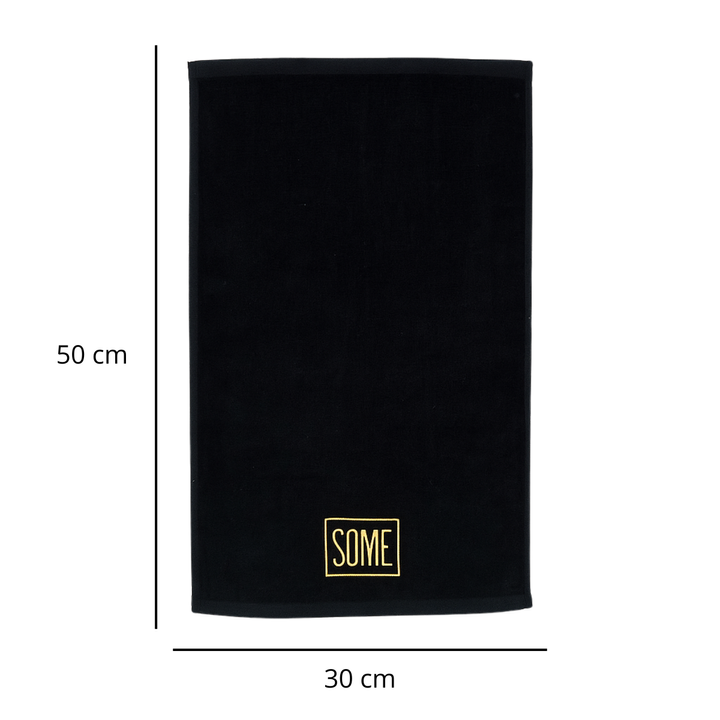 RĘCZNIK PREMIUM SOME BLACK 30x50cm 800gsm BTW0480BA kpl.5szt