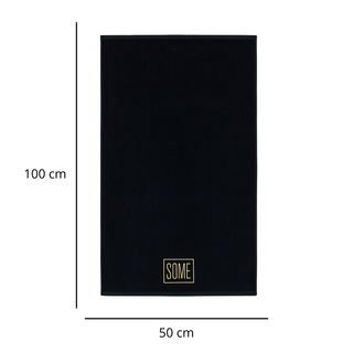 RĘCZNIK PREMIUM SOME BLACK 50x100cm 800gsm BTW0480BA kpl.3szt