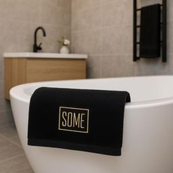 RĘCZNIK PREMIUM SOME BLACK 50x100cm 800gsm BTW0480BA kpl.3szt