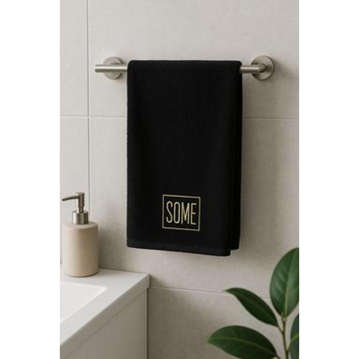 RĘCZNIK PREMIUM SOME BLACK 50x100cm 800gsm BTW0480BA kpl.3szt