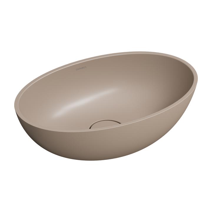 UMYWALKA NABLATOWA SHELL M+ 50X32 CM DUNE BEIGE MAT SHELL500UNDB