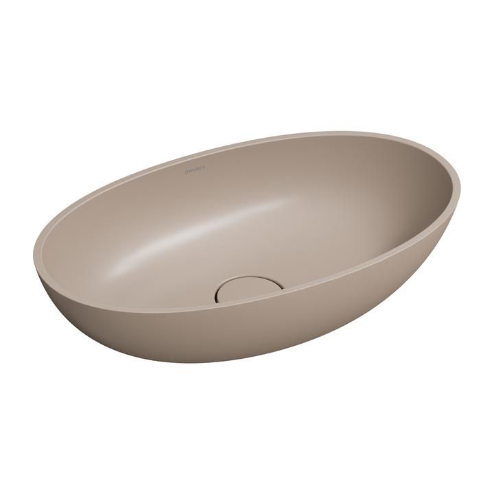 UMYWALKA NABLATOWA SHELL M+ 60X35 CM DUNE BEIGE MAT SHELLUNDB