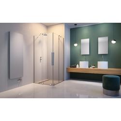 FURO KDD 100 LEWE CHROM/PRZEJRZYSTE 10105100-01-01L