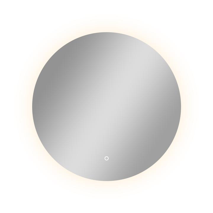LUSTRO ŁAZIENKOWE OCCHIO OKRĄGŁE 100 CM OŚWIETLENIE LED, MATA GRZEWCZA