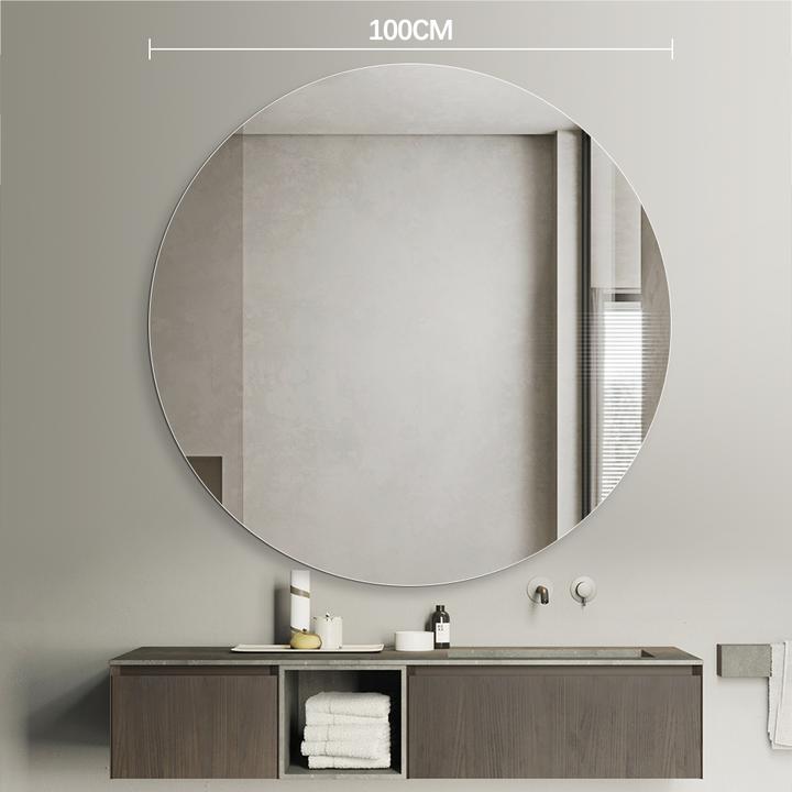 LUSTRO ŁAZIENKOWE LUNA OKRĄGŁE 100 CM