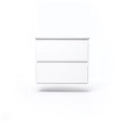 Szafka łazienkowa LOCK 60 cm – nowoczesna biel i minimalistyczny design