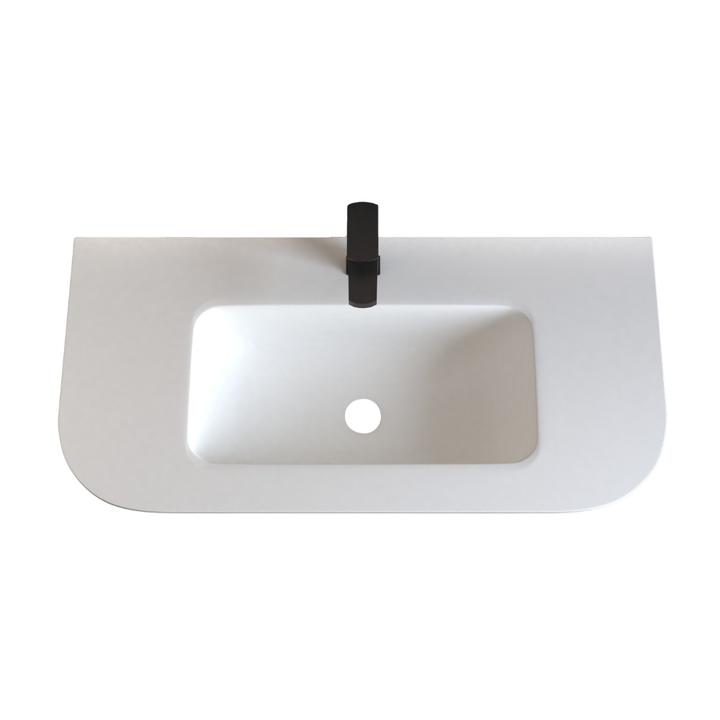 UMYWALKA MEBLOWA SAPPHIRE WHITE 100X50 CM QUARTZ