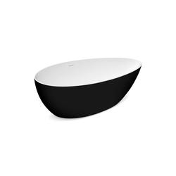 Wanna wolnostojąca DROP CZARNA 1600 x 820 x 580 mm – Wyrafinowany Kontrast