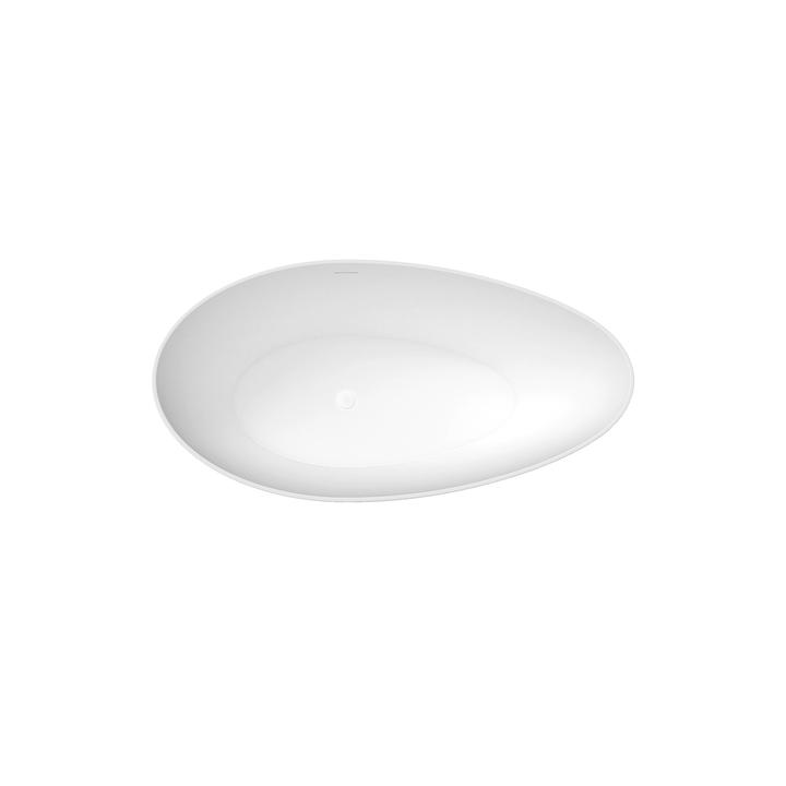 Wanna wolnostojąca DROP CZARNA 1600 x 820 x 580 mm – Wyrafinowany Kontrast