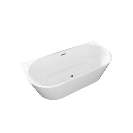 Wanna przyścienna EMMA 1500 x 750 x 580 mm – Nowoczesny Komfort i Styl