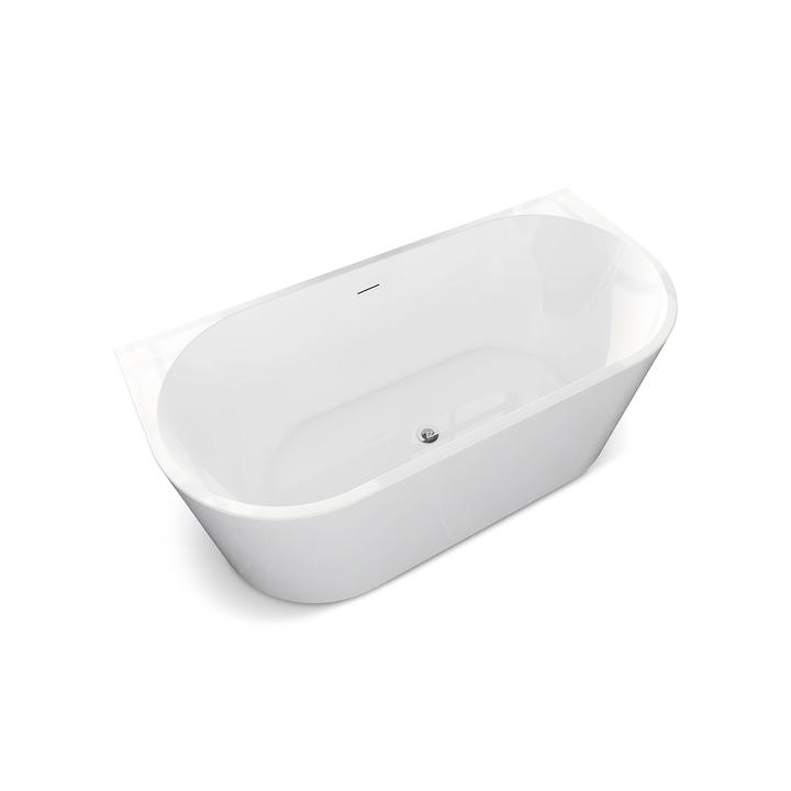 Wanna przyścienna EMMA 1500 x 750 x 580 mm – Nowoczesny Komfort i Styl
