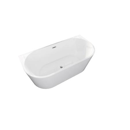 Wanna przyścienna EMMA 1700 x 800 x 580 mm – Przestronność i Luksus