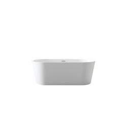 Wanna wolnostojąca GLOW 1500 x 750 x 580 mm – Kompaktowa Elegancja