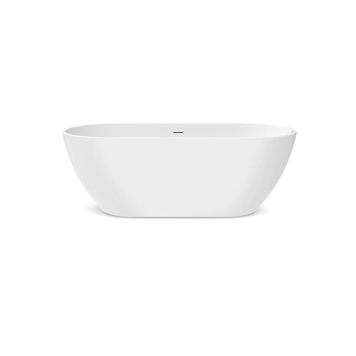 WANNA WOLNOSTOJĄCA ZUZANNA 149X74 CM AKRYLOWA WHITE GLOSS