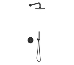 ZESTAW PRYSZNICOWO-WANNOWY PI CZARNY AREX.SET.1247BL