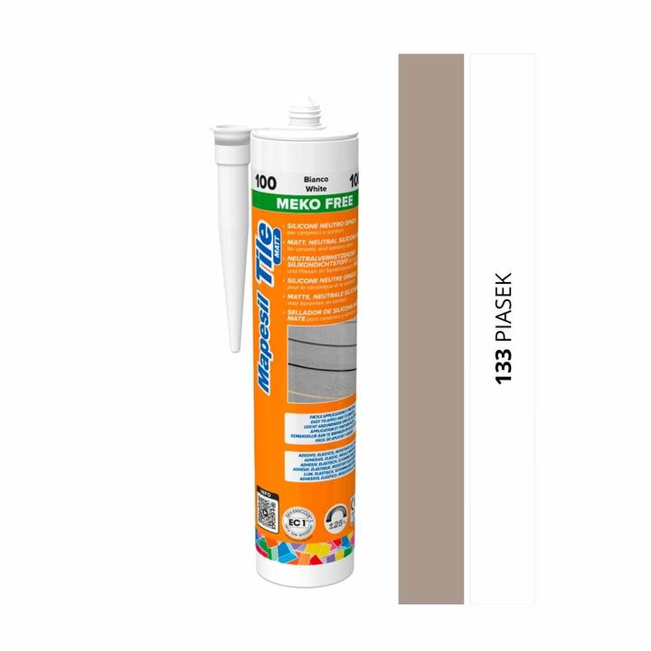 MAPESIL TILE MATT SILIKON 300ML. 133 PIASEK