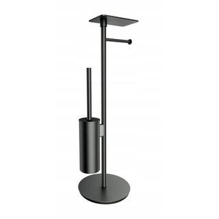 MODERN PROJECT STOJAK NA PAPIER I SZCZOTKĘ TOALETOWĄ Z PÓŁKĄ MP60820GR