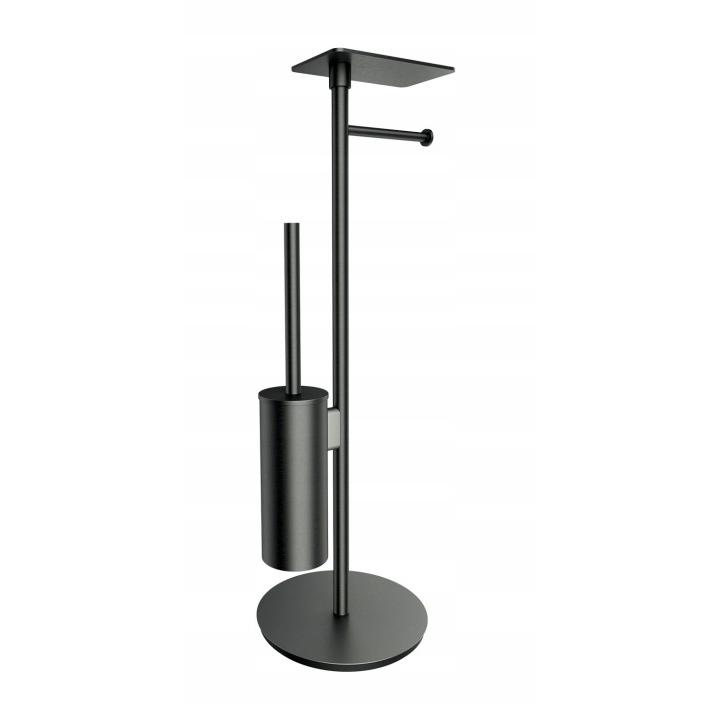 MODERN PROJECT STOJAK NA PAPIER I SZCZOTKĘ TOALETOWĄ Z PÓŁKĄ MP60820GR
