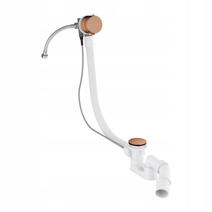 CGS SYFON WANNOWY PRZELEWOWO-ODPŁYWOWO-NAPEŁNIAJĄCY TK132-PLUS-3.77+64-SCPB