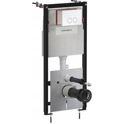 SET: STRONGFRAME STELAŻ PODTYNKOWY Z ECO SPŁUK. + MINIMAL PRZYCISK SPŁUKUJĄCY STFWCECO1M-RBP