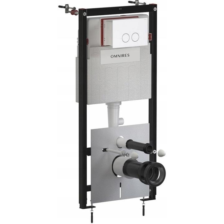 SET: STRONGFRAME STELAŻ PODTYNKOWY Z ECO SPŁUK. + MINIMAL PRZYCISK SPŁUKUJĄCY STFWCECO1M-RWM