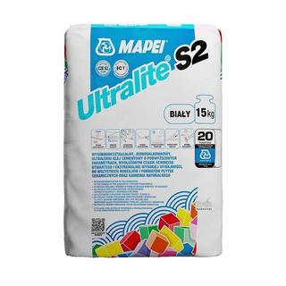 KLEJ ULTRALITE S2 FLEX BIAŁY 15KG. MAPEI