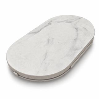 TACKA DEKORACYJNA ZE SPIEKU KWARCOWEGO HORIZON/CASHMERE 25x15 cm