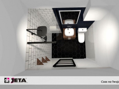 Męska łazienka, która zachwyci także kobietę