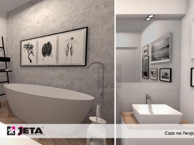 Przytulna łazienka z naciskiem na szczegóły. 3 projekty